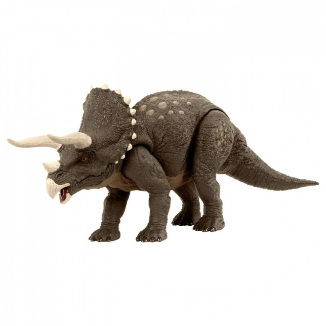 Figurină Jurassic World Triceratops Apărător Eco