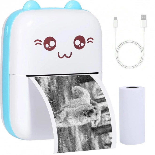 Mini imprimantă termică portabilă wireless pentru notițe foto