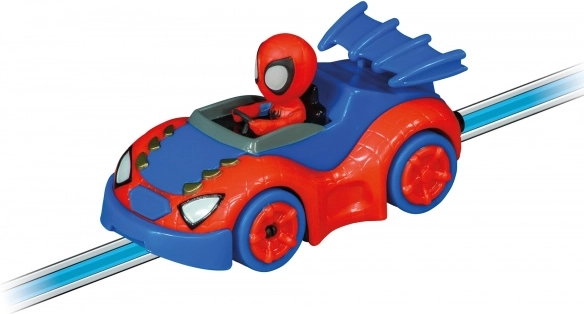Eroii SPIDEY și SPIN la volan