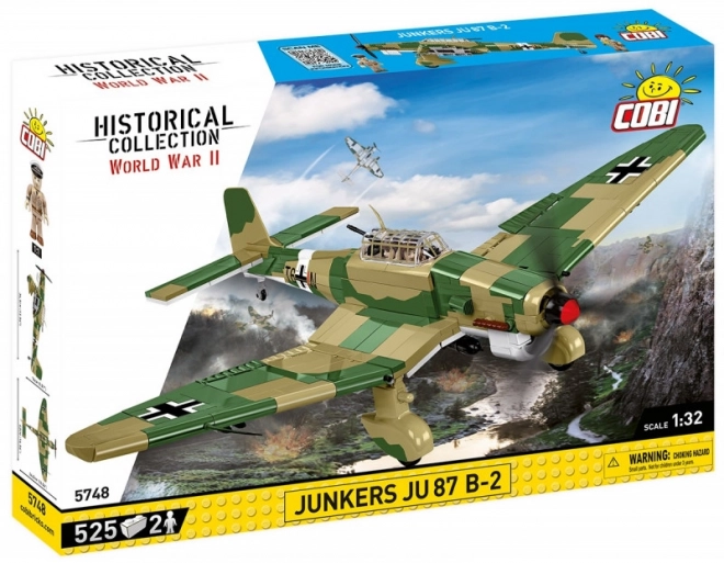 klocki avion istoric Junkers Ju 87 B-2