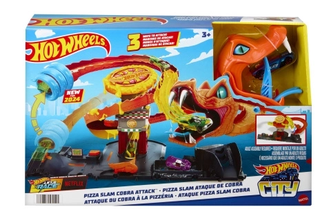 Hot Wheels City atacul cobrei asupra pizzeriei