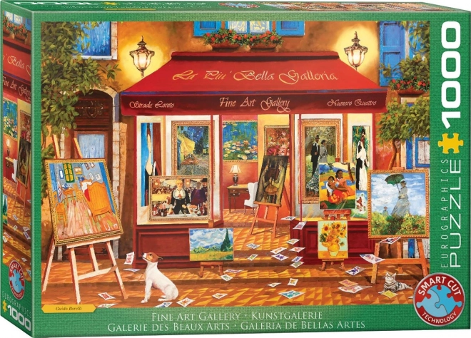 Puzzle galerie de artă 1000 de piese