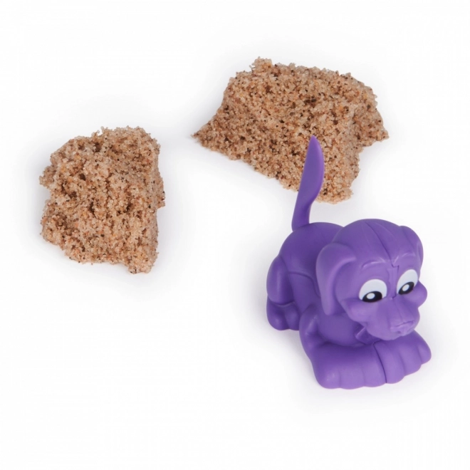 Kinetic Sand cățeluș în cușcă