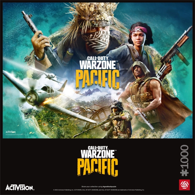 Puzzle Call of Duty - Warzone Pacific 1000 piese