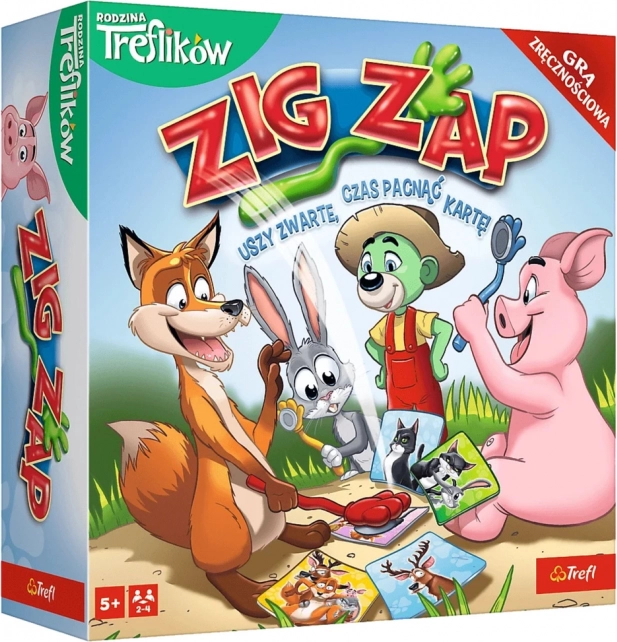 Joc de familie Zig Zap Familia Treflíků