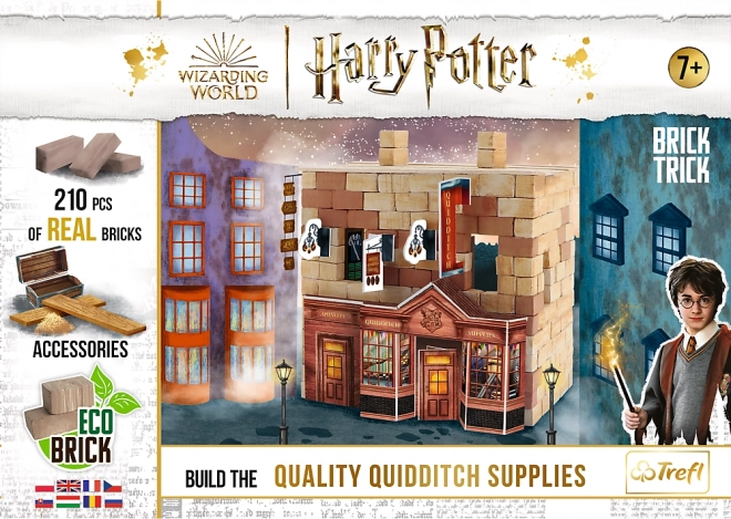 Set construcție TREFL Brick Trick Harry Potter: Prăvălia de articole de top pentru Quidditch