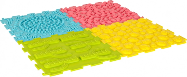 Puzzle senzoriale covorașe Montessori pentru masajul picioarelor
