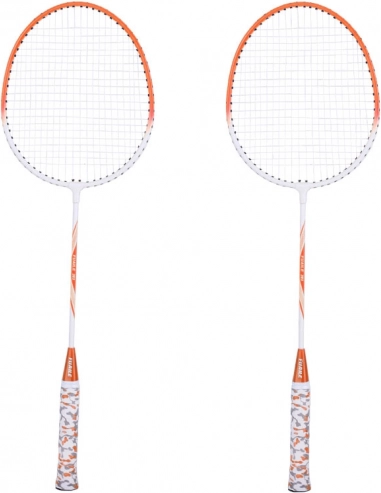 Set complet de badminton cu rachete și fluturași în husă