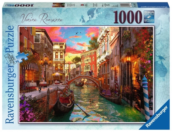 Puzzle romantice Veneția 1000 piese