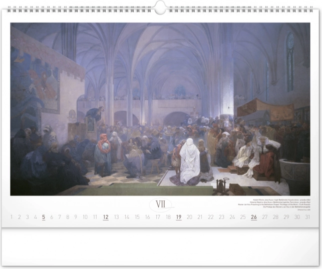 Calendar de perete Epopeea Slavă 2026