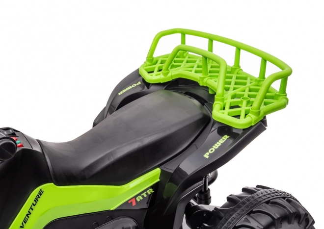 Quad cu baterie verde