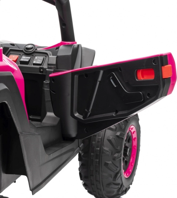 Automobil electric pentru copii Buggy Madman UTV-MX roz
