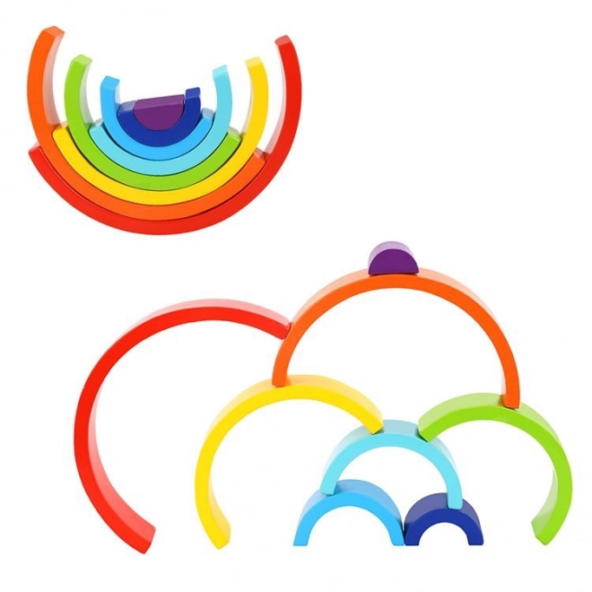 Tooky Toy arcă de lemn Montessori
