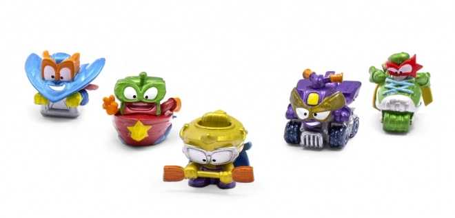Set figurine SuperThings Extreme Riders în cutie de metal