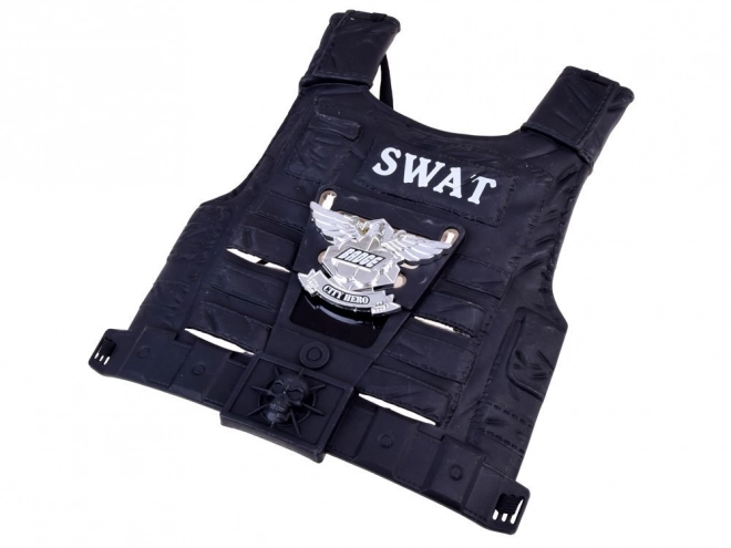 Set de polițist cu vestă și accesorii