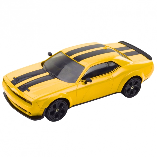 Mașină sport pentru drift cu telecomandă 4WD galbenă