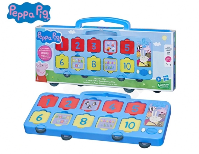 Autobuzul cu Numere Peppa Pig