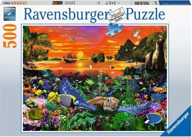 Puzzle Ravensburger recif 500 piese