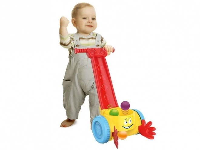 Pchacz muzical cu bile colorate