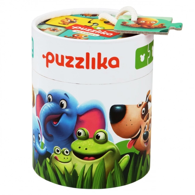 Puzzle educațional Familie - 20 piese