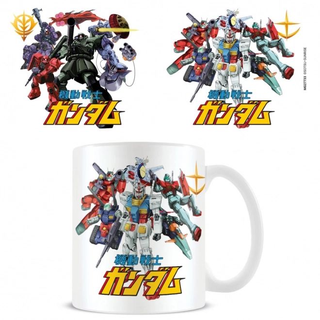 Cană Gundam Mech Mash Up 315 ml