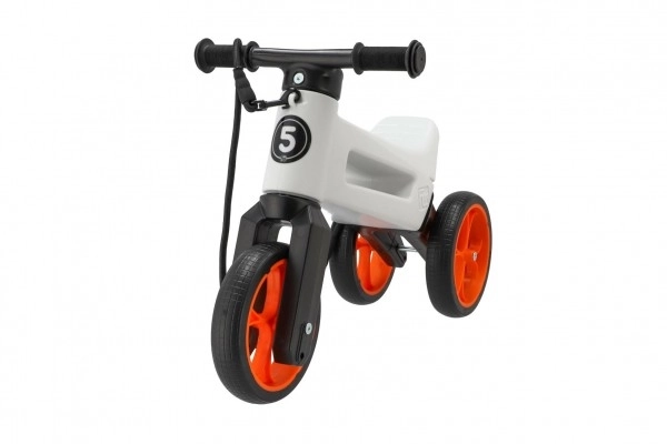 odrážedlo funny wheels rider supersport 2 în 1 alb/orange – Alb-portocaliu