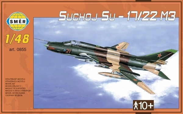 Model avion Sukhoi Su-7 BKL la scară 1:48