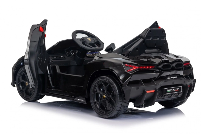 Mașinuță electrică pentru copii Lamborghini Revuelto negru