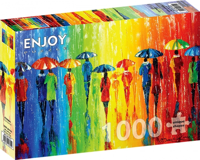 Puzzle ENJOY când plouă 1000 piese