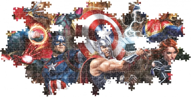 Puzzle Panorama Avengers 1000 Piese