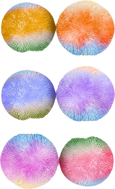 Minge colorată antistres pentru strângere 9 cm
