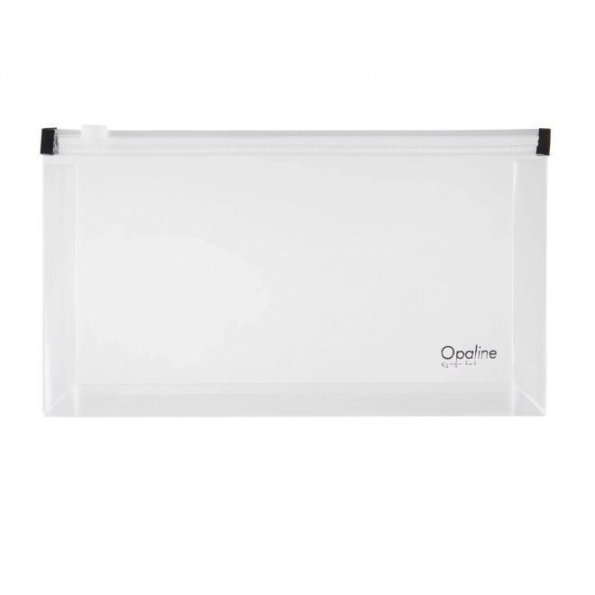 Plic cu fermoar DL Opaline transparent