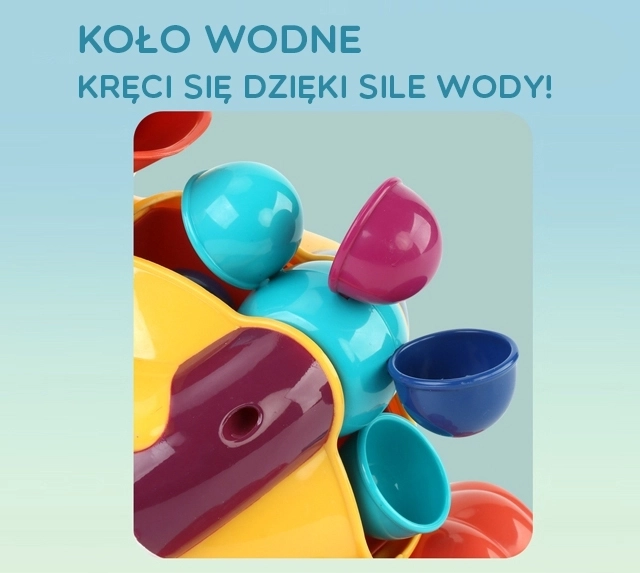 Jucărie de baie rață cu roată WOOPIE