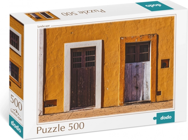 Puzzle casa galbenă 500 piese