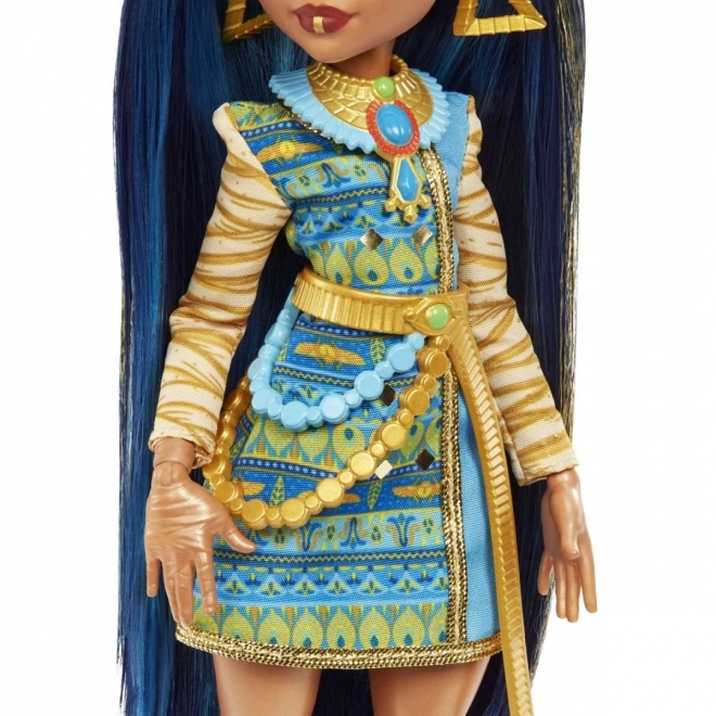 Păpușa Monster High Cleo De Nile cu cățeluș