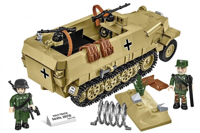 Half-Truck blindat Sd.Kfz. 251 cu 500 de piese