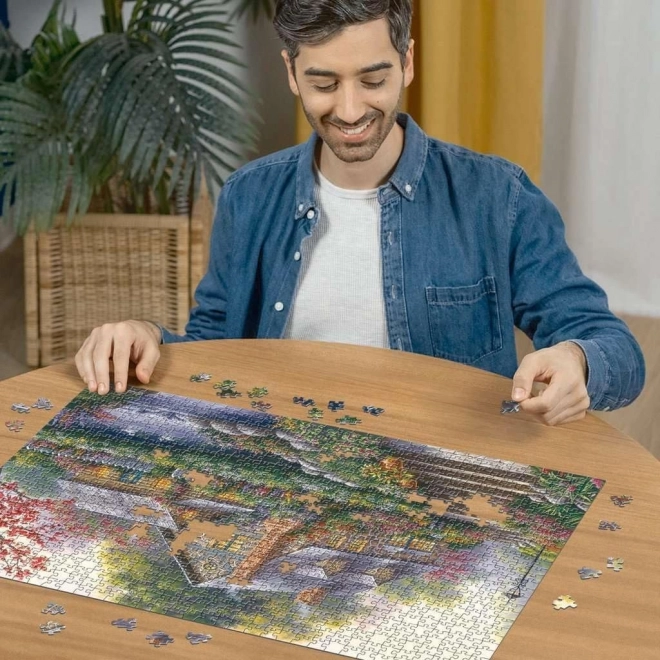 Puzzle cabană romantică 1000 piese