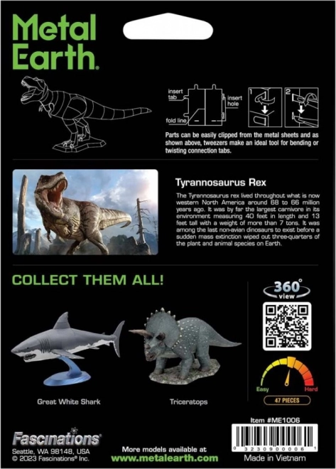 Puzzle 3D Tyrannosaurus Rex