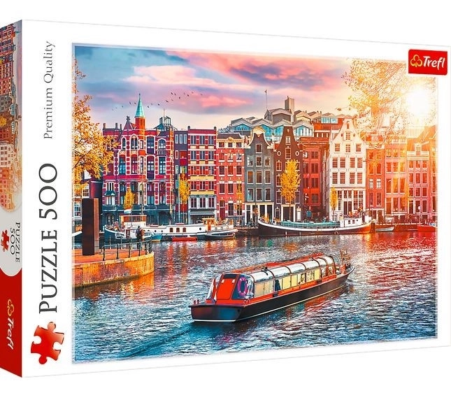 Puzzle 500 piese Amsterdam