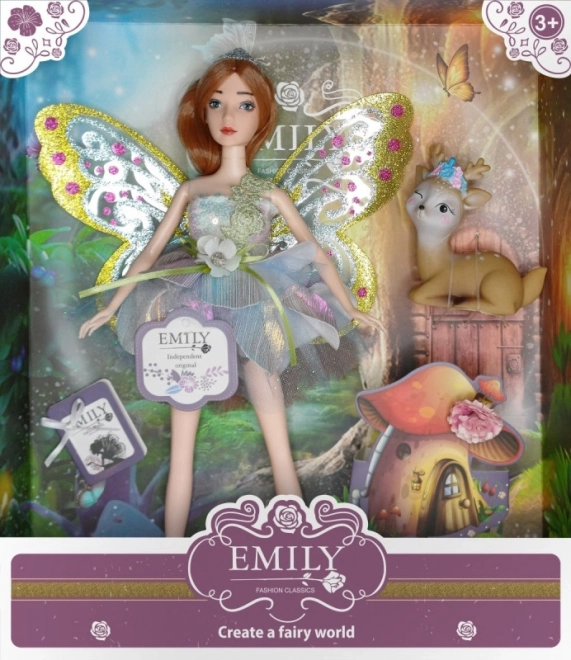Păpușa Emily Zâna albastră