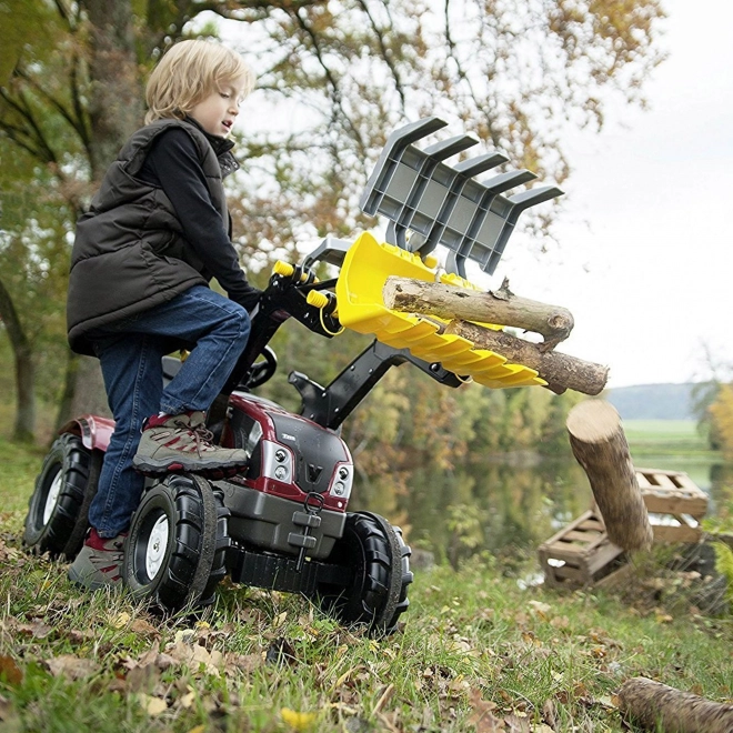Chwytak pentru încărcarea lemnului de la Rolly Toys