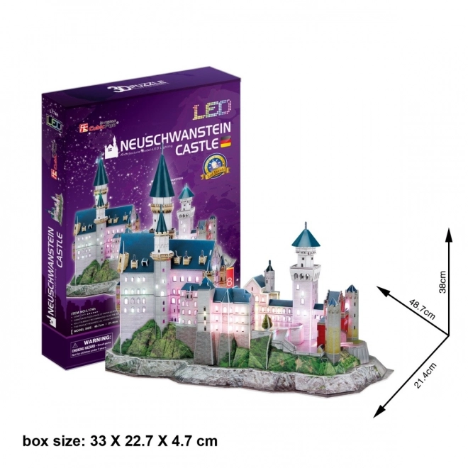 Puzzle 3D Castelul Neuschwanstein