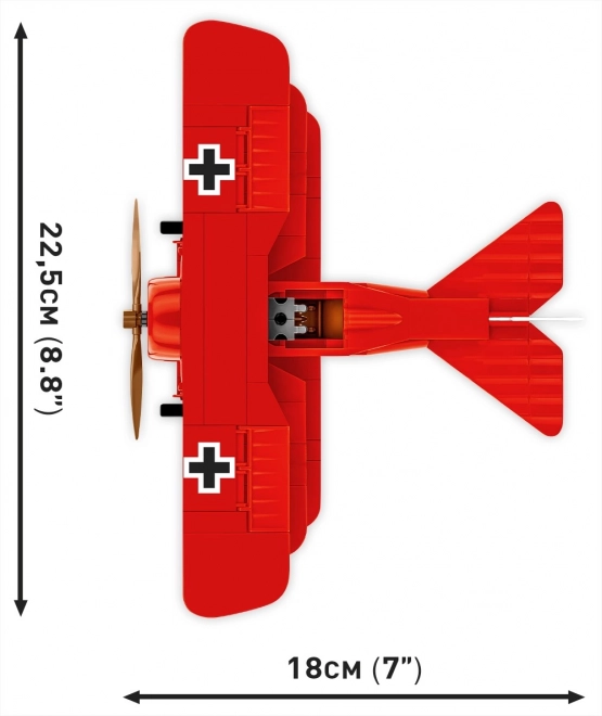 Klocki Fokker Dr.1 Baronul Roșu