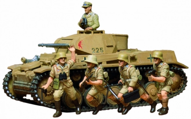 Kit de asamblare Panzer II german