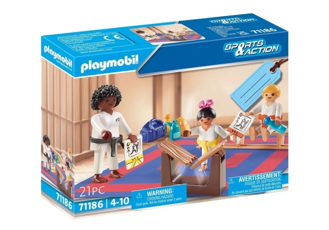 Set cadou Playmobil antrenament karate