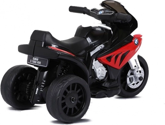 Motor cu acumulator BMW S1000RR cu trei roți roșu