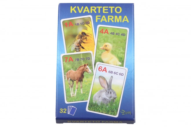 Joc de cărți Kvarteto Ferma