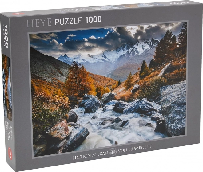 Puzzle Heye vale montană Elveția 1000 piese