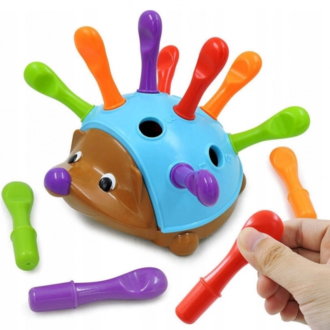 Joc educativ ariciul Montessori pentru sortare și învățare WOOPIE