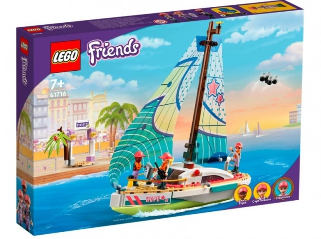 Stephanie și aventuri cu iahtul LEGO Friends